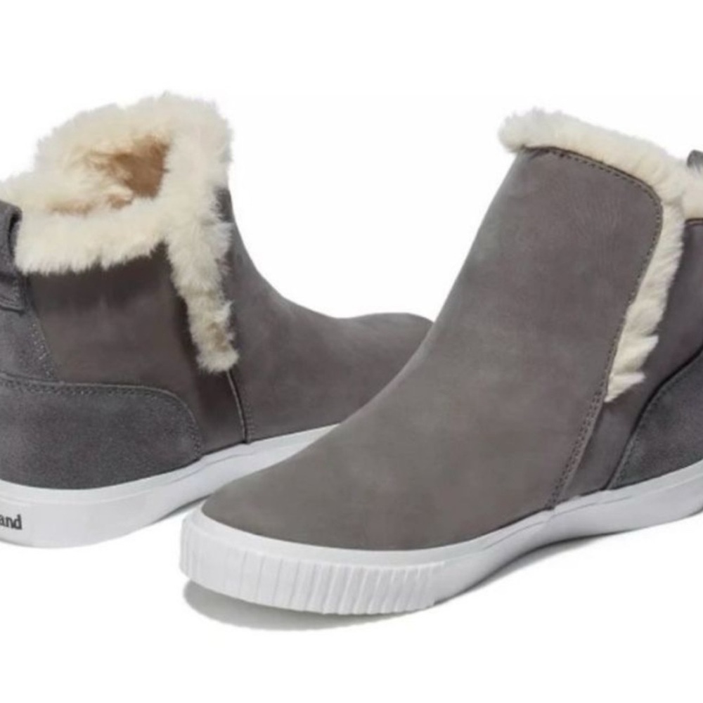 Timberland Women's Skyla Bay Pull on Boots- GREY